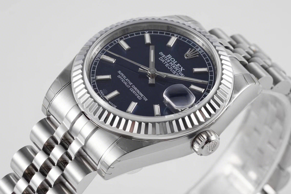 Rolex Datejust 31 278274 Blue Dial Stick Markers in Steel-fasswatch