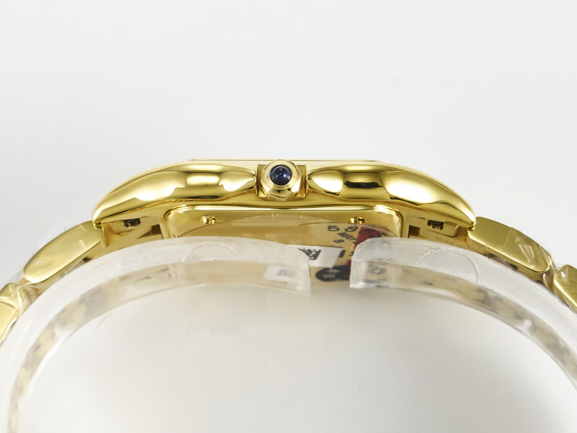 Cartier Panthère Secrete Ladies 22mm YG 8848F 1:1 Best Edition White Dial on YG Bracelet Ronda Quartz-fasswatch