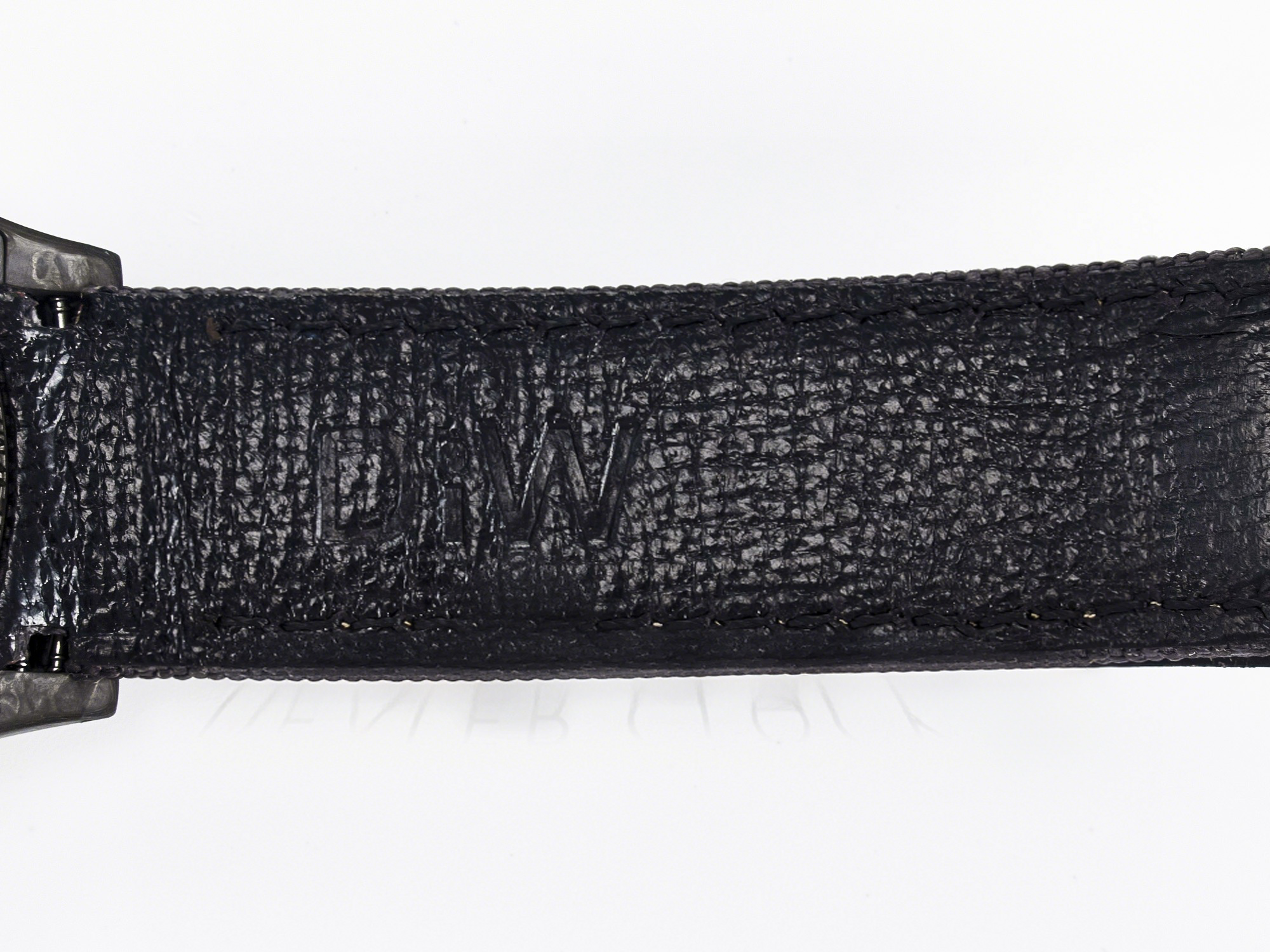 Rolex Daytona DIW Carbon Case DIWF Edition Carbon/Cream Dial on Black Nylon Strap A7750-fasswatch