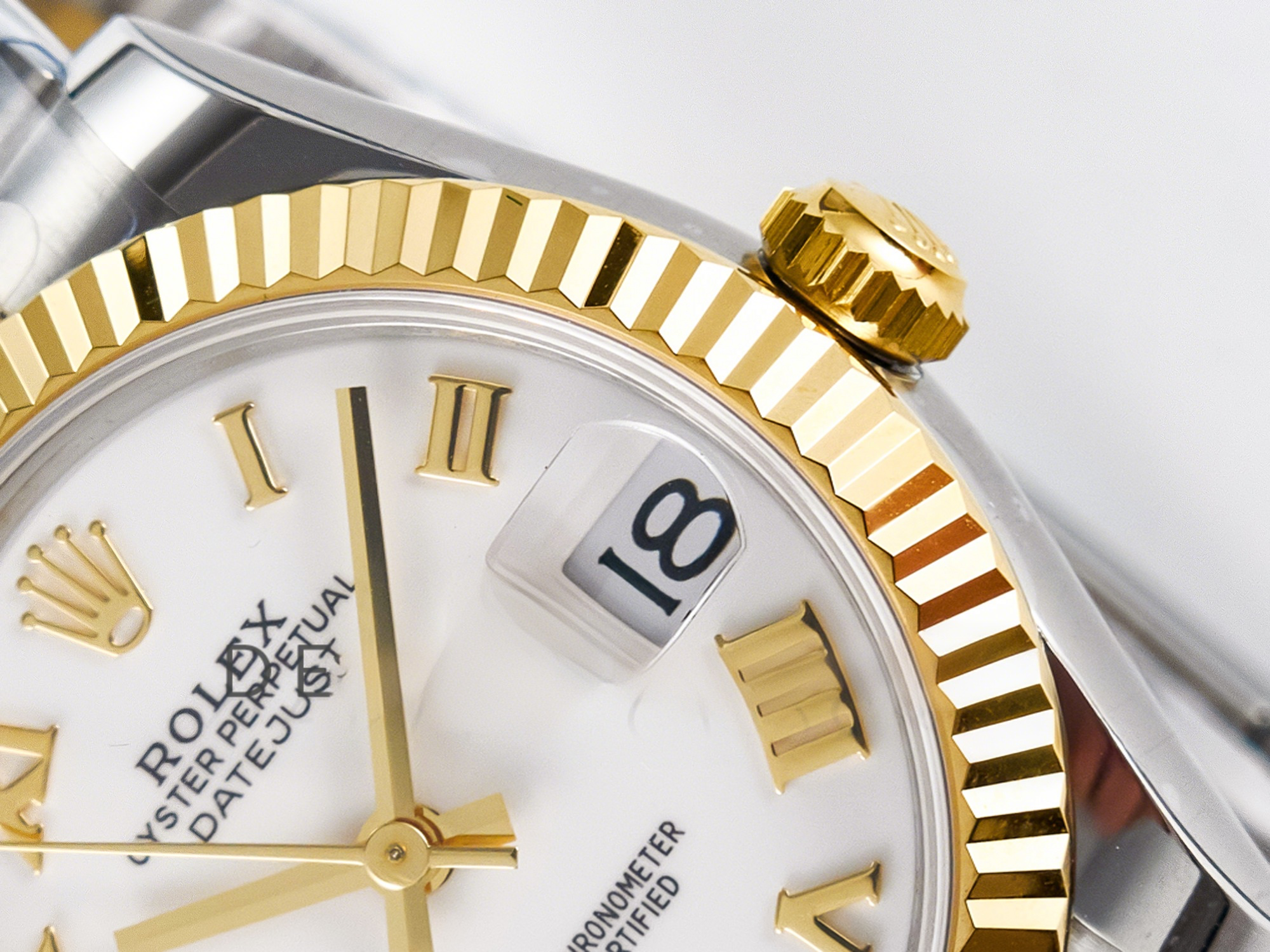 Rolex DateJust 31 278273 ARF 1:1 Best Edition 904L Steel White Roman Dial on SS/YG Oyster Bracelet ETA 2688-fasswatch