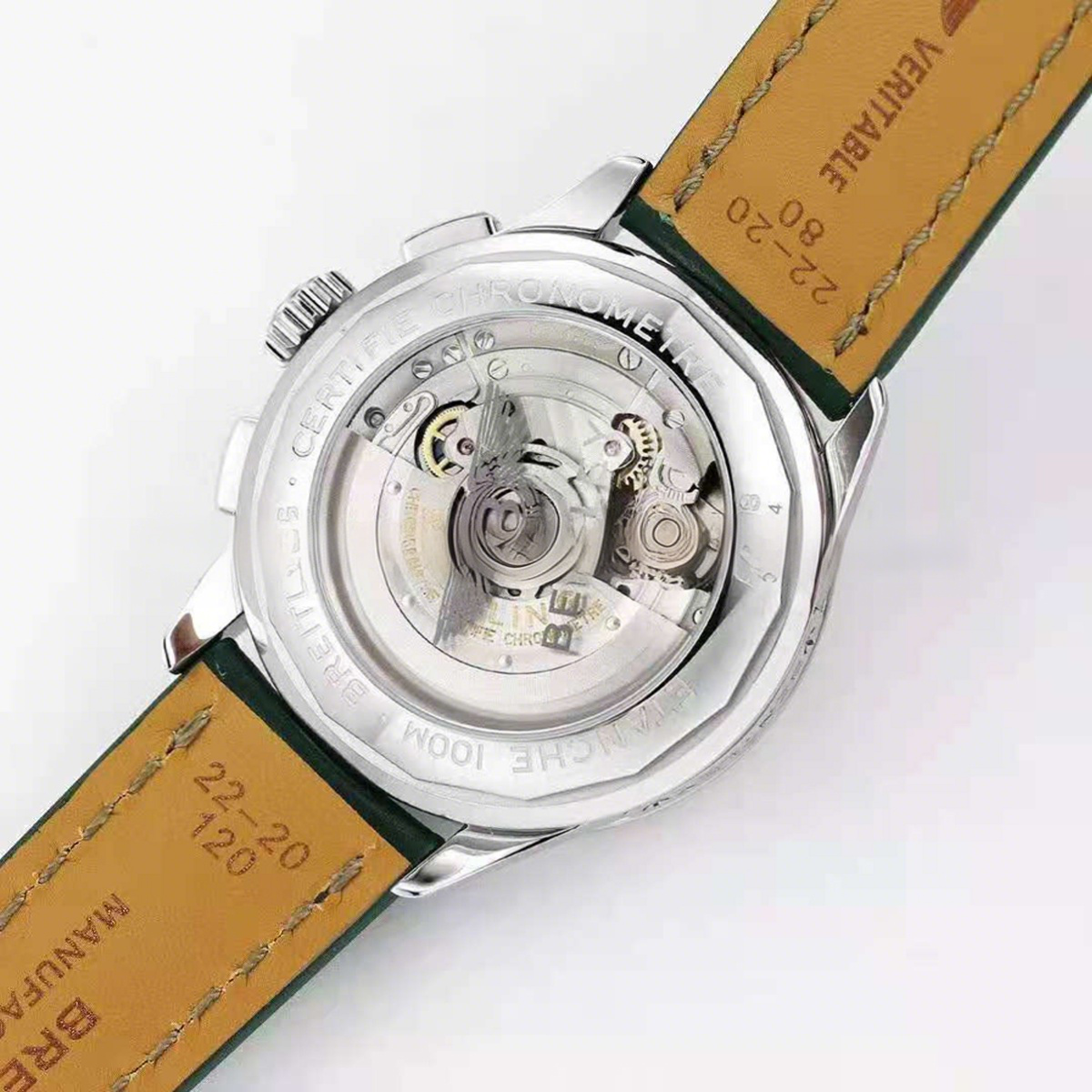 Breitling Premier B01 Chronograph 42 Bentley British Racing Green Ref: AB0118A11L1X1-fasswatch