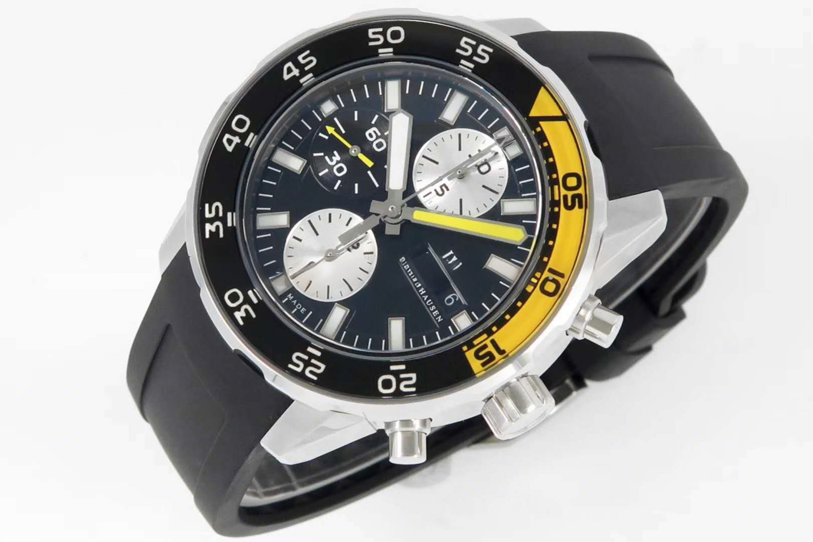 IWC Aquatimer Chronograph IW376702 Black Dial-fasswatch