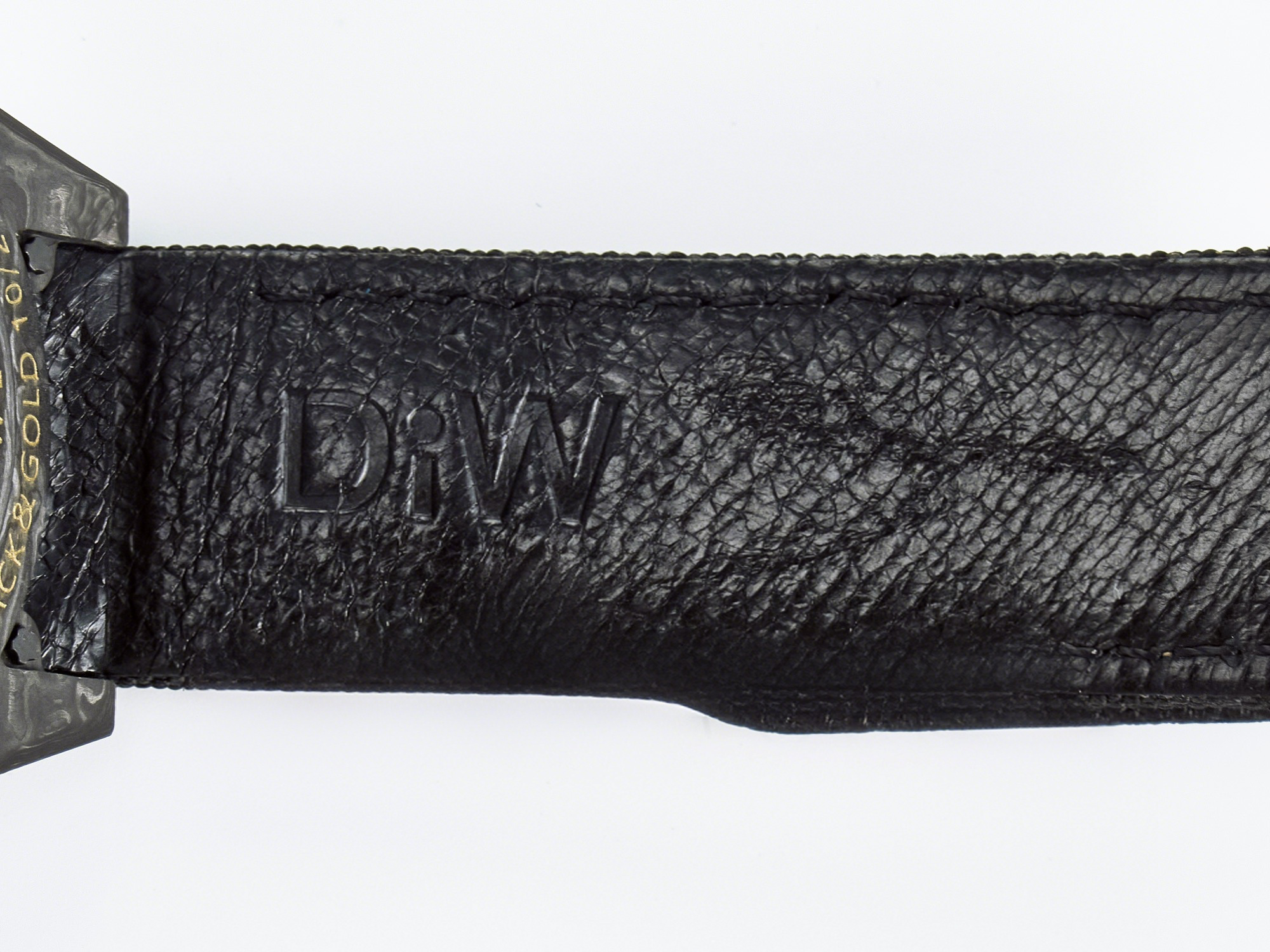 Rolex Sea Dweller 43mm Carbon DIWF Best Edition Black Dial YG Bezel on Black Nylon Strap A2824-fasswatch