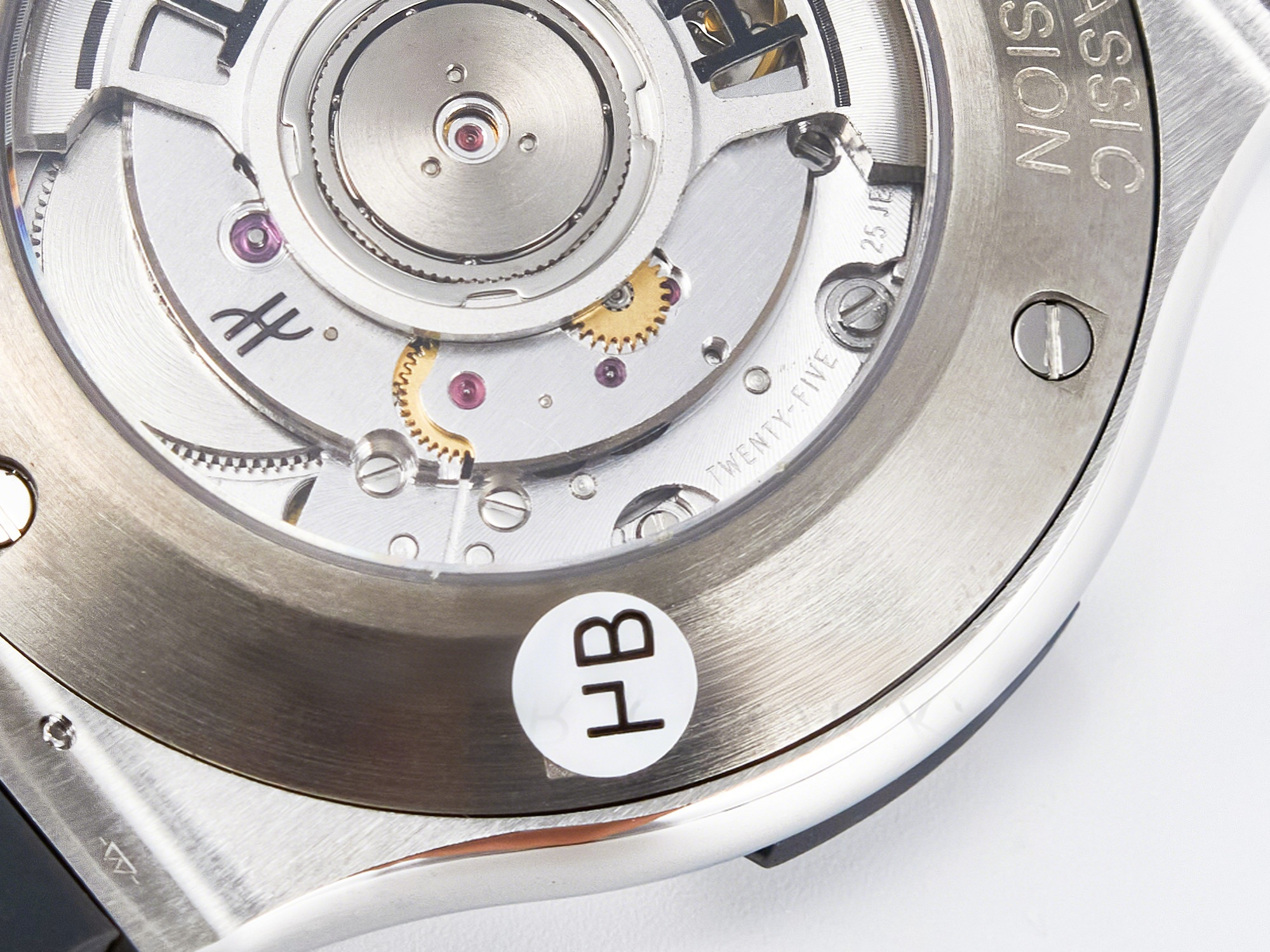 Hublot Classic Fusion Bang 42mm HBF 1:1 Best Edition Gray Dial Diamonds Bezel on Gray Rubber Strap A2892-fasswatch