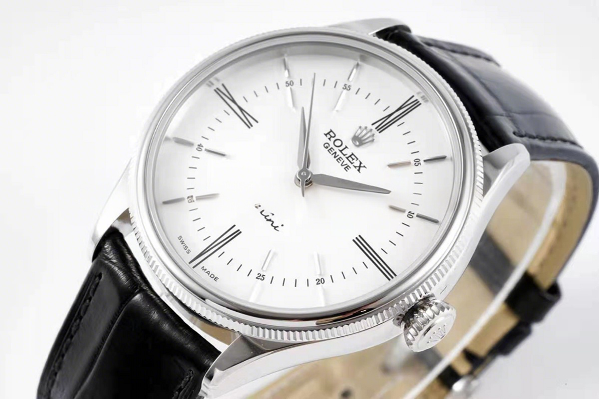 Rolex Cellini Time 50509 White Dial with Roman Marker in Stainless Steel-fasswatch