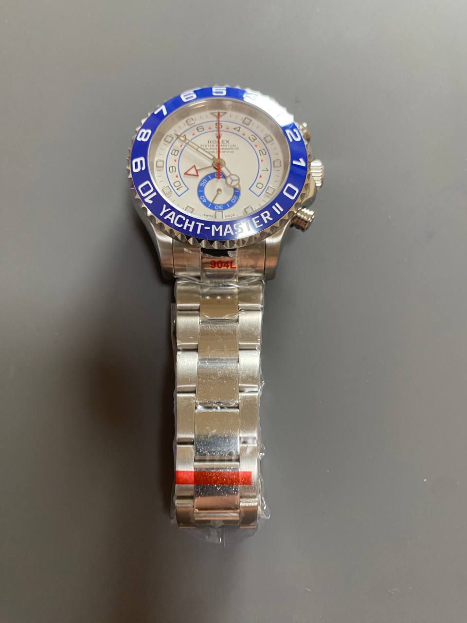 Replica Rolex Yacht-Master 44mm White Dial 116680-fasswatch