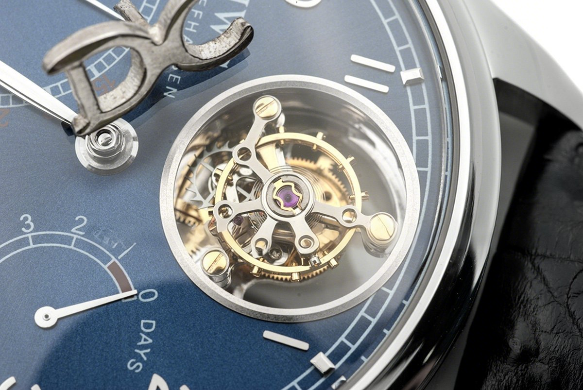 IWC Portugese Tourbillon Mystere Retrograde IW504603 in White Gold-fasswatch