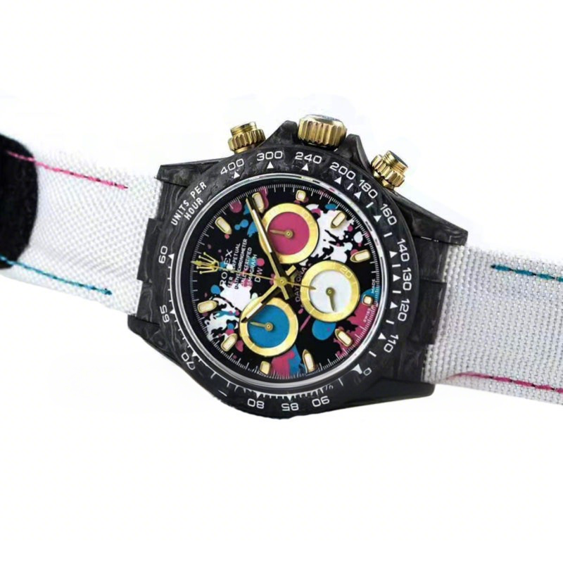 Rolex Daytona DIW Motley Lady Carbon-fasswatch