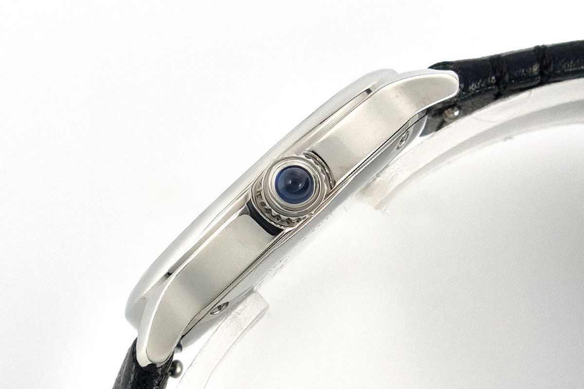 Cartier Ronde Must De Cartier 29mm White Dial in Steel-fasswatch