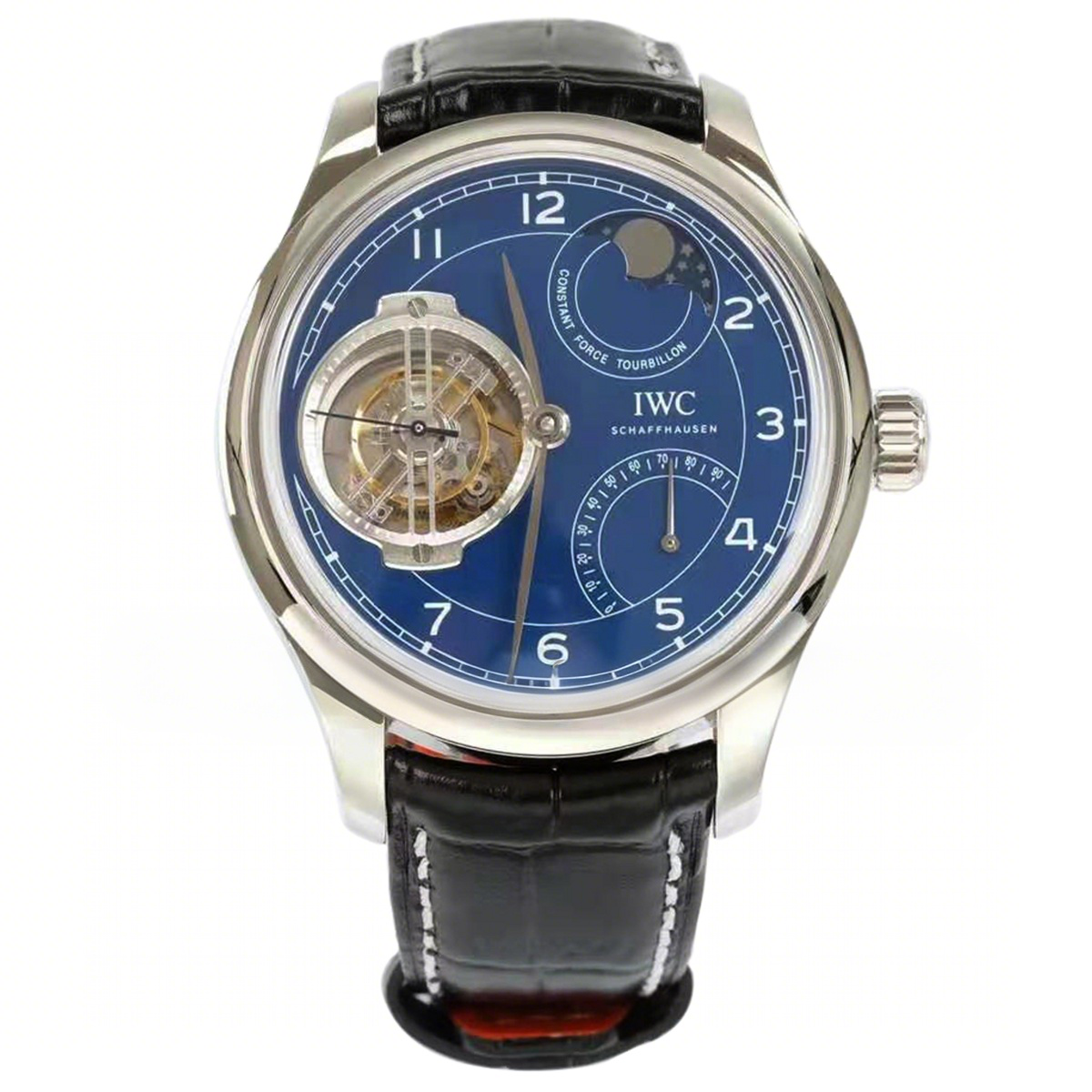 IWC Portugieser Constant-Force Tourbillon Edition ‘150 Years’ IW590203 Blue Dial-fasswatch