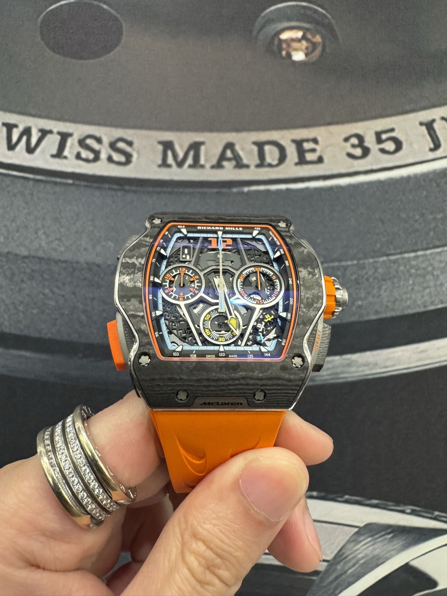 Richard Mille RM67-01 McLaren-fasswatch
