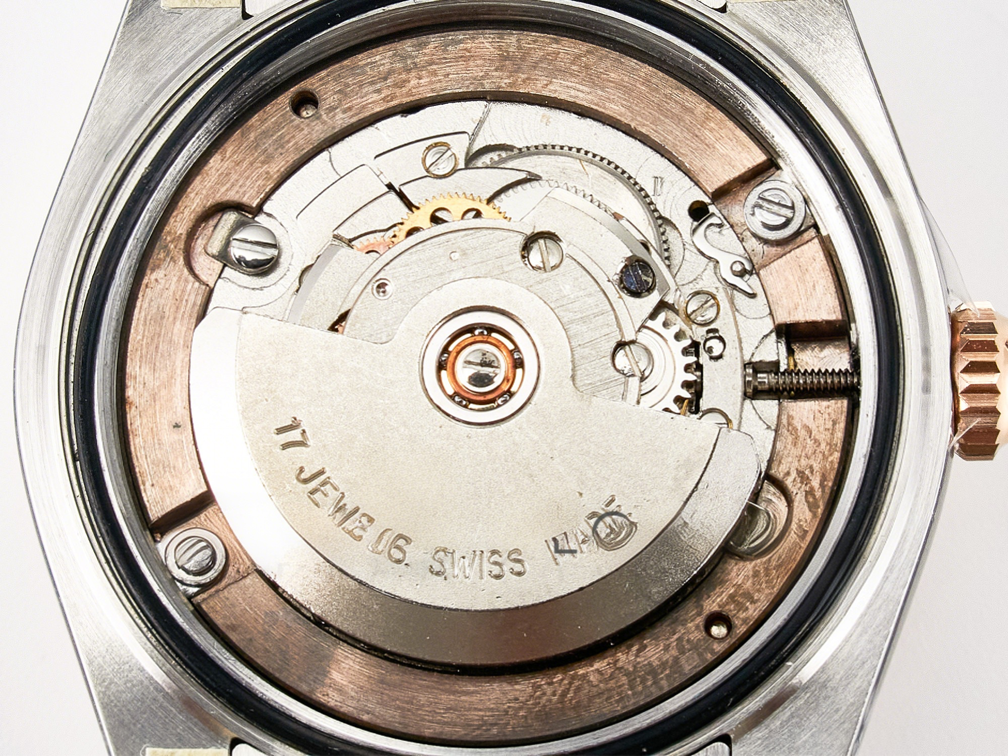 Rolex DateJust 31 278271 ARF 1:1 Best Edition 904L Steel Brown Diamonds Dial on SS/RG Oyster Bracelet ETA 2688-fasswatch