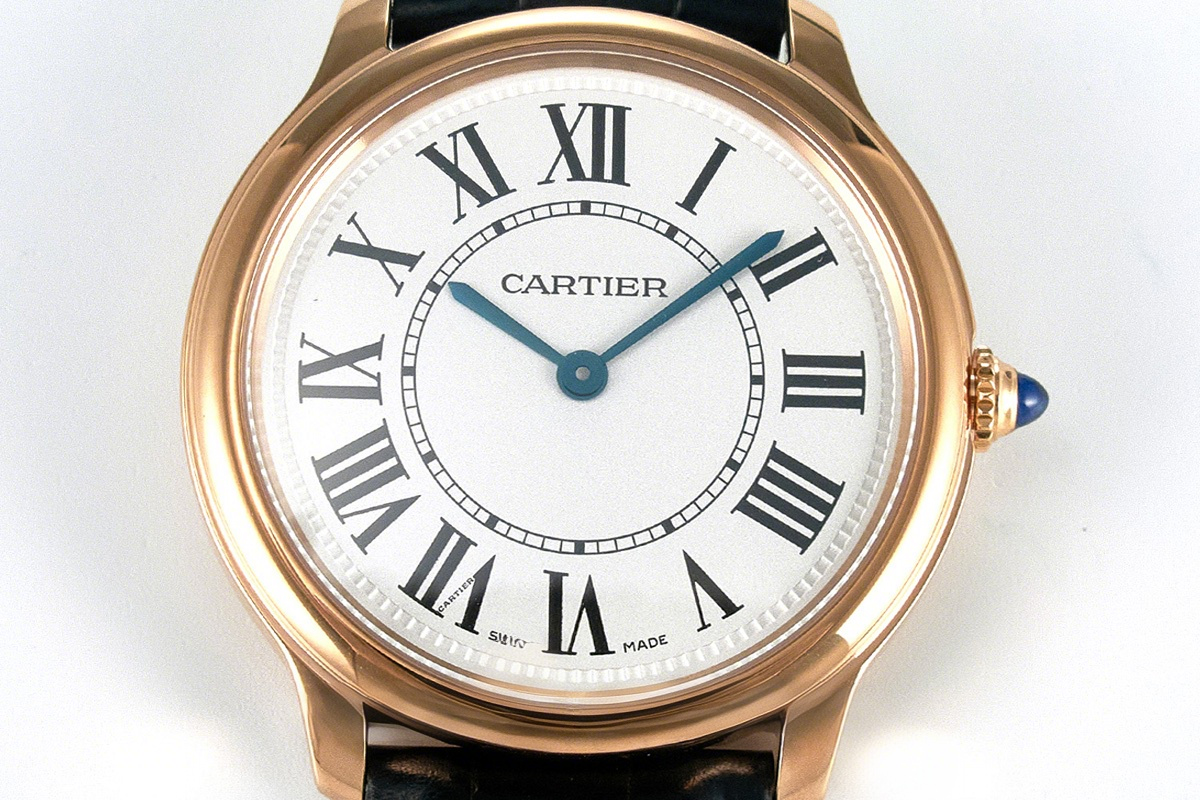 Cartier Ronde Must De Cartier 36mm White Dial in Rose Gold-fasswatch