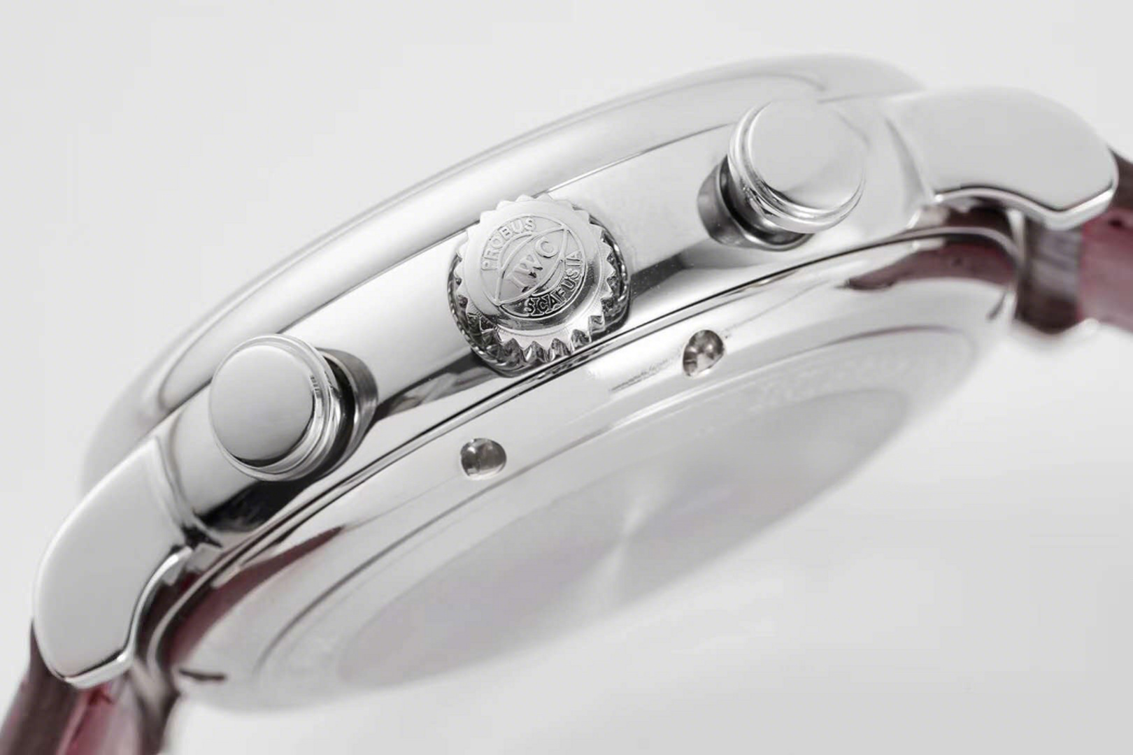 IWC Portofino Chronograph IW391027 Edition “150 Years” White Dial in Steel-fasswatch