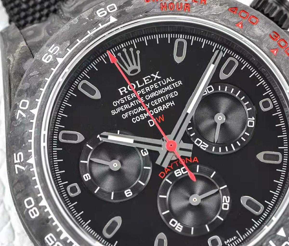 Rolex Daytona DIW Speedster Carbon-fasswatch