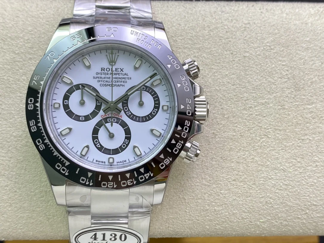 Replica Rolex Daytona 40mm White Dial 116500LN-fasswatch