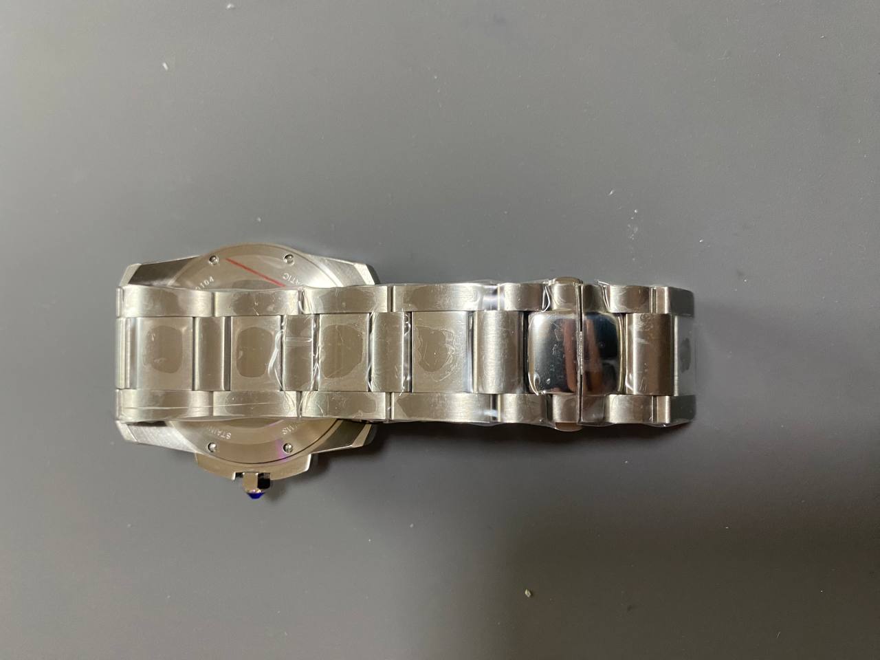 Calibre de Cartier Diver Black Dial in Steel Bracelet-fasswatch