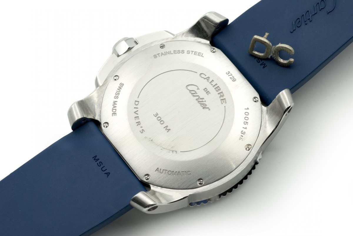 Calibre de Cartier Diver Blue Dial in Steel-fasswatch