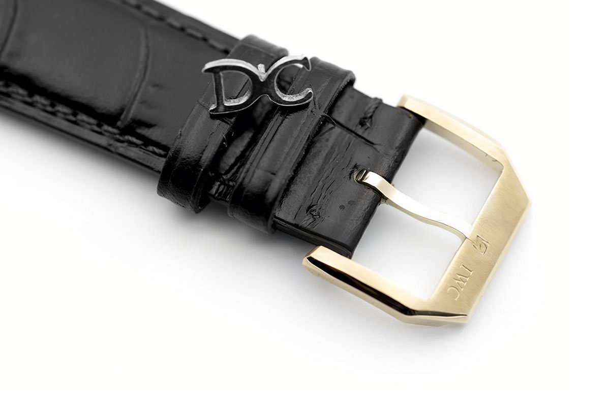 IWC Portuguese Hand Wound Eight Days IW545405 White Dial in Gold-fasswatch