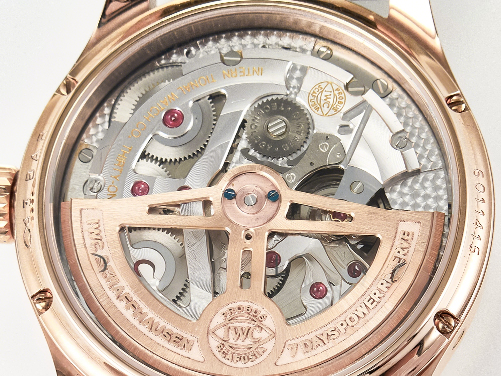 IWC IW5034 Portugieser Perpetual Calendar RG V9F 1:1 Best Edition Black Dial on Black Leather Strap A52610-fasswatch