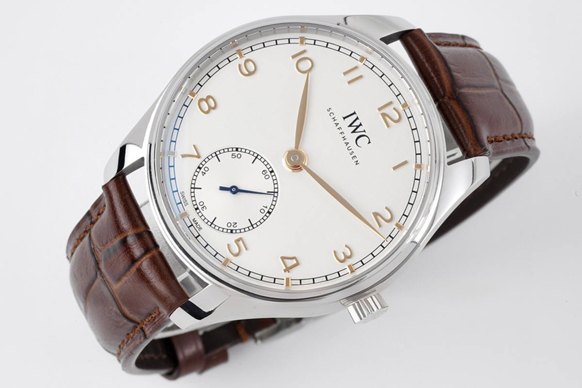 IWC Portugieser Automatic 40 IW358303 White Dial in Steel-fasswatch