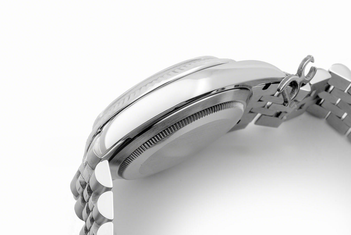 Rolex Datejust 36 Olive Green Dial with Roman/Diamond Markers-fasswatch