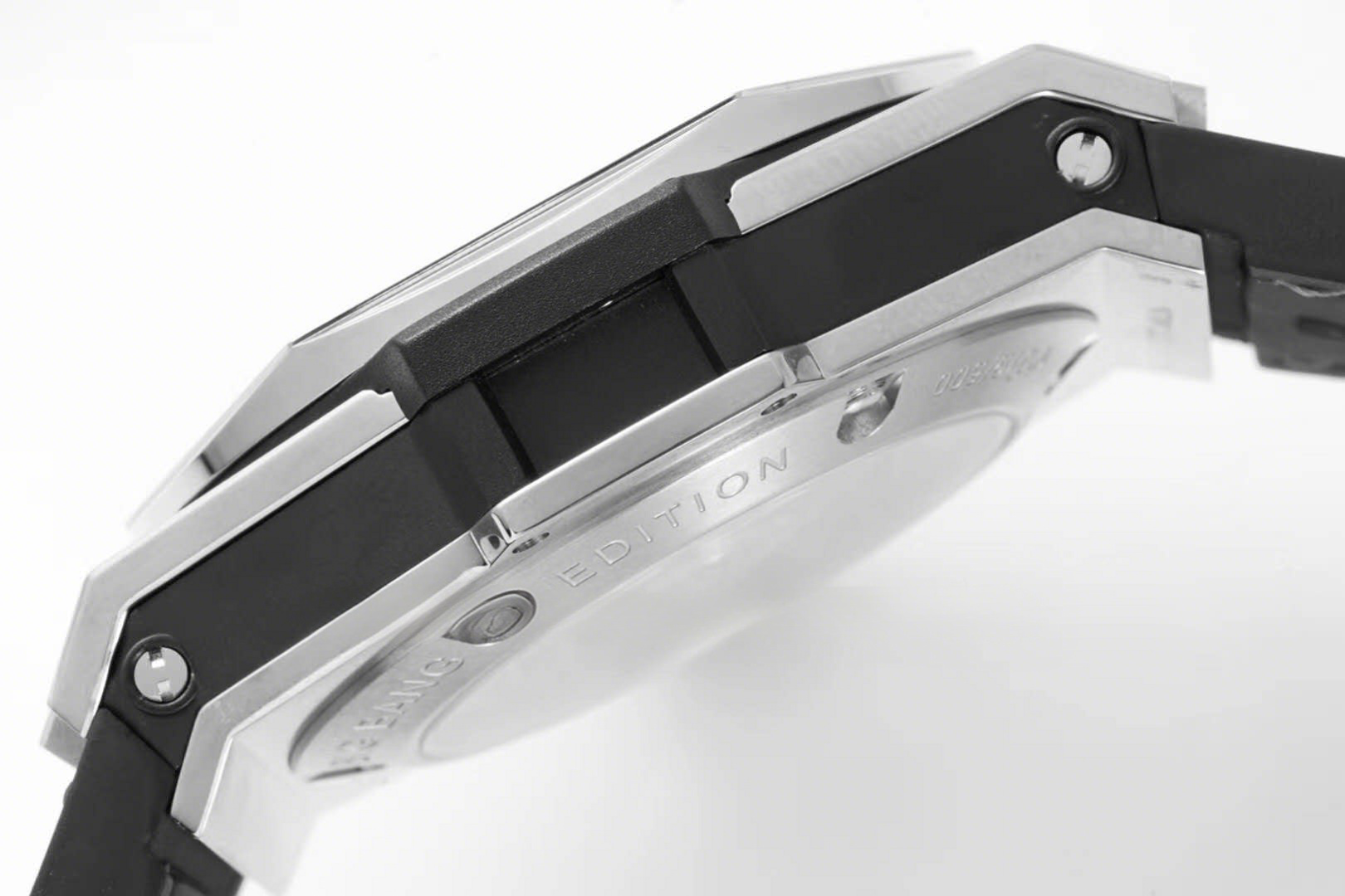 Hublot Big Bang Unico Sang Bleu in Steel on Brown Leather Strap-fasswatch