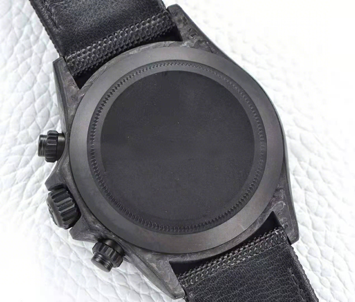 Rolex Daytona DIW All Black Carbon-fasswatch