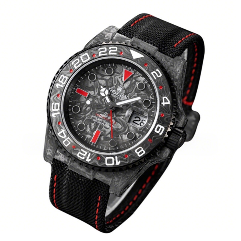 Rolex DIW GMT Speedster Carbon-fasswatch