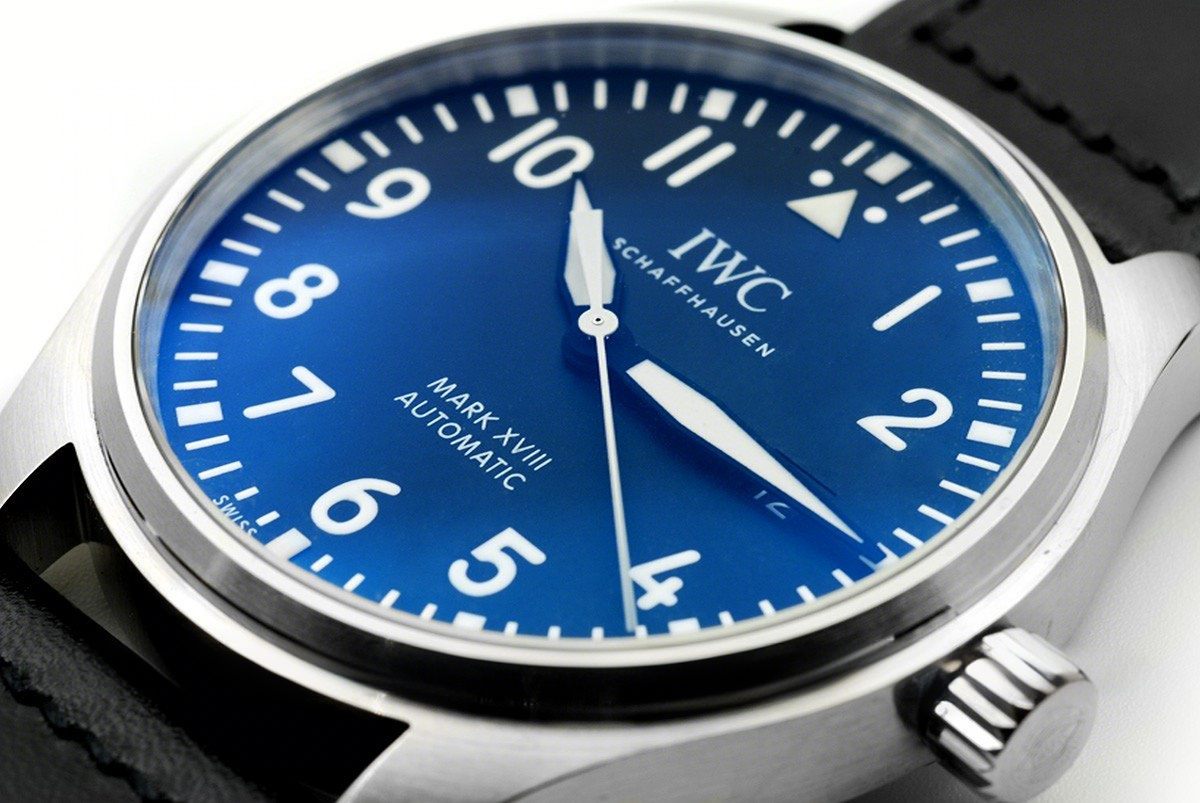 IWC Mark XVIII IW327001 Black Dial-fasswatch