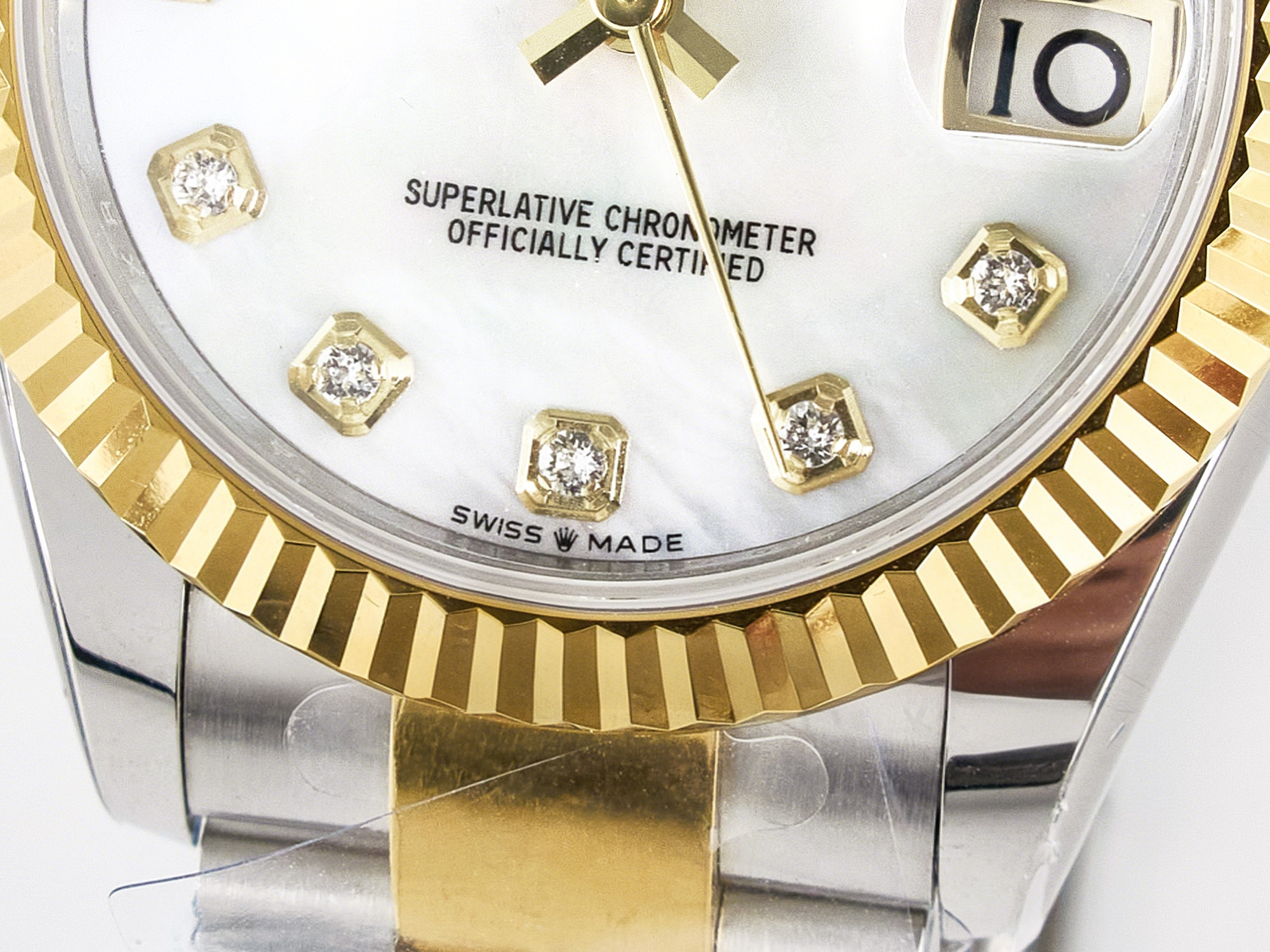 Rolex DateJust 31 278273 ARF 1:1 Best Edition 904L Steel White MOP Dial on SS/YG Oyster Bracelet ETA 2688-fasswatch