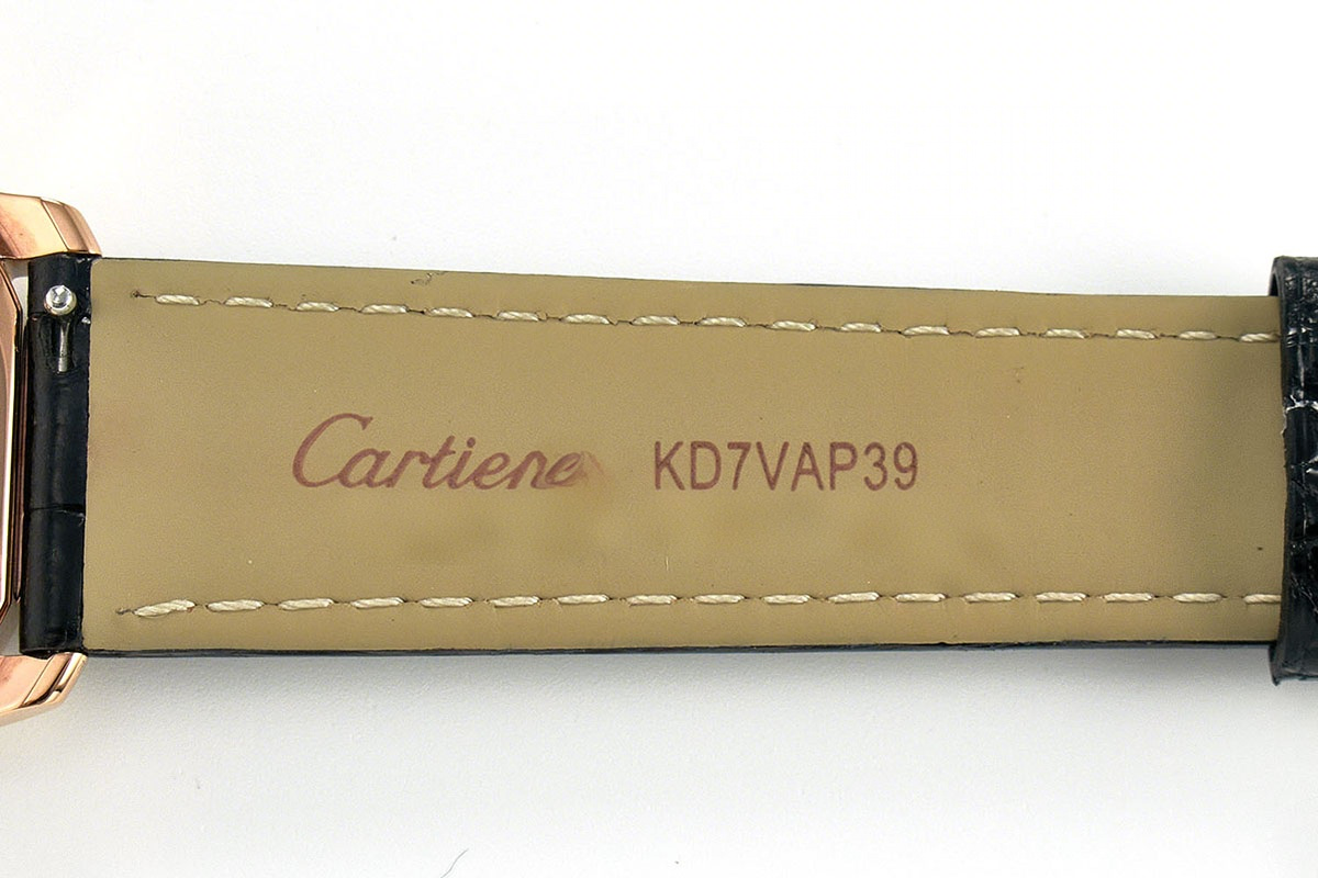 Cartier Ronde Must De Cartier 36mm White Dial with Diamond Bezel in Rose Gold-fasswatch