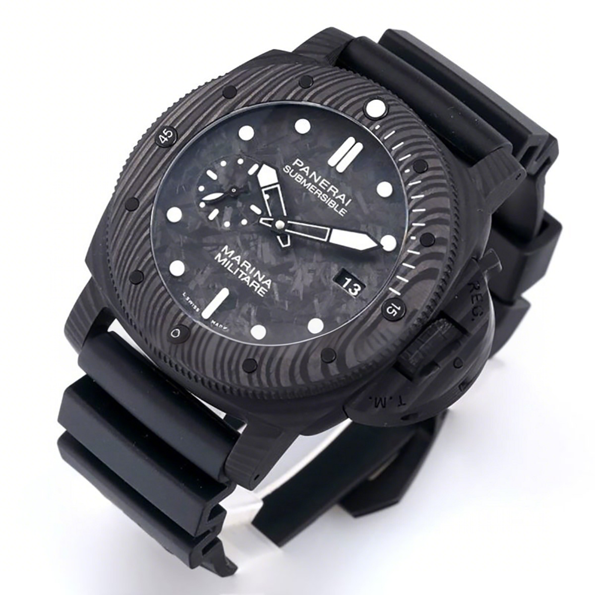 Panerai PAM979 Luminor Submersible Marina Militare Carbotech-fasswatch