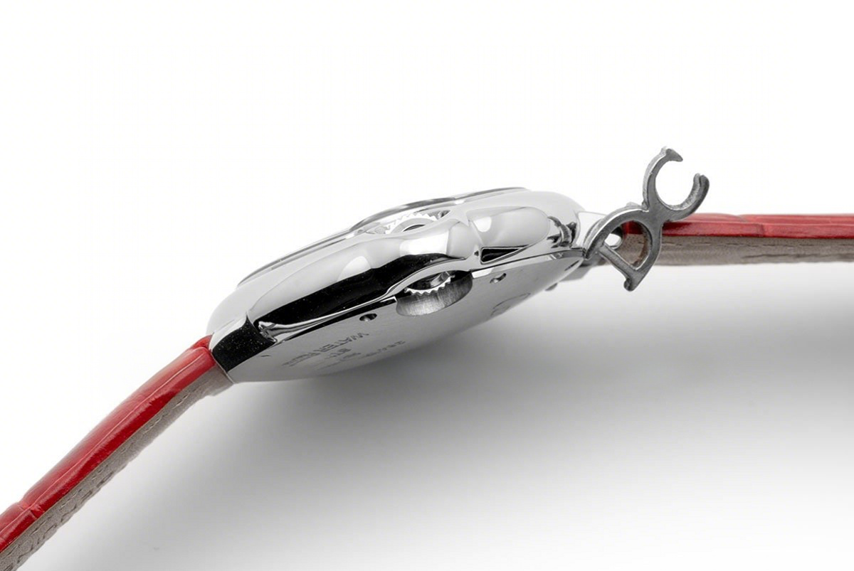 Cartier Ballon Bleu de Cartier 33mm Quartz Red Dial in Red Leather Strap-fasswatch