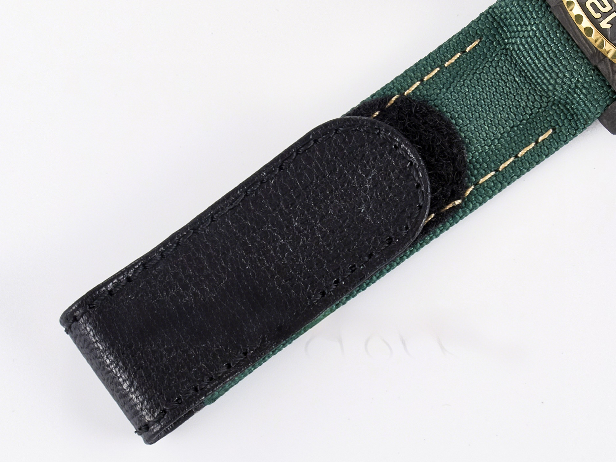 Rolex GMT Carbon DIWF Best Edition Yellow Dial on Green Nylon Strap SA3285 CHS V2-fasswatch