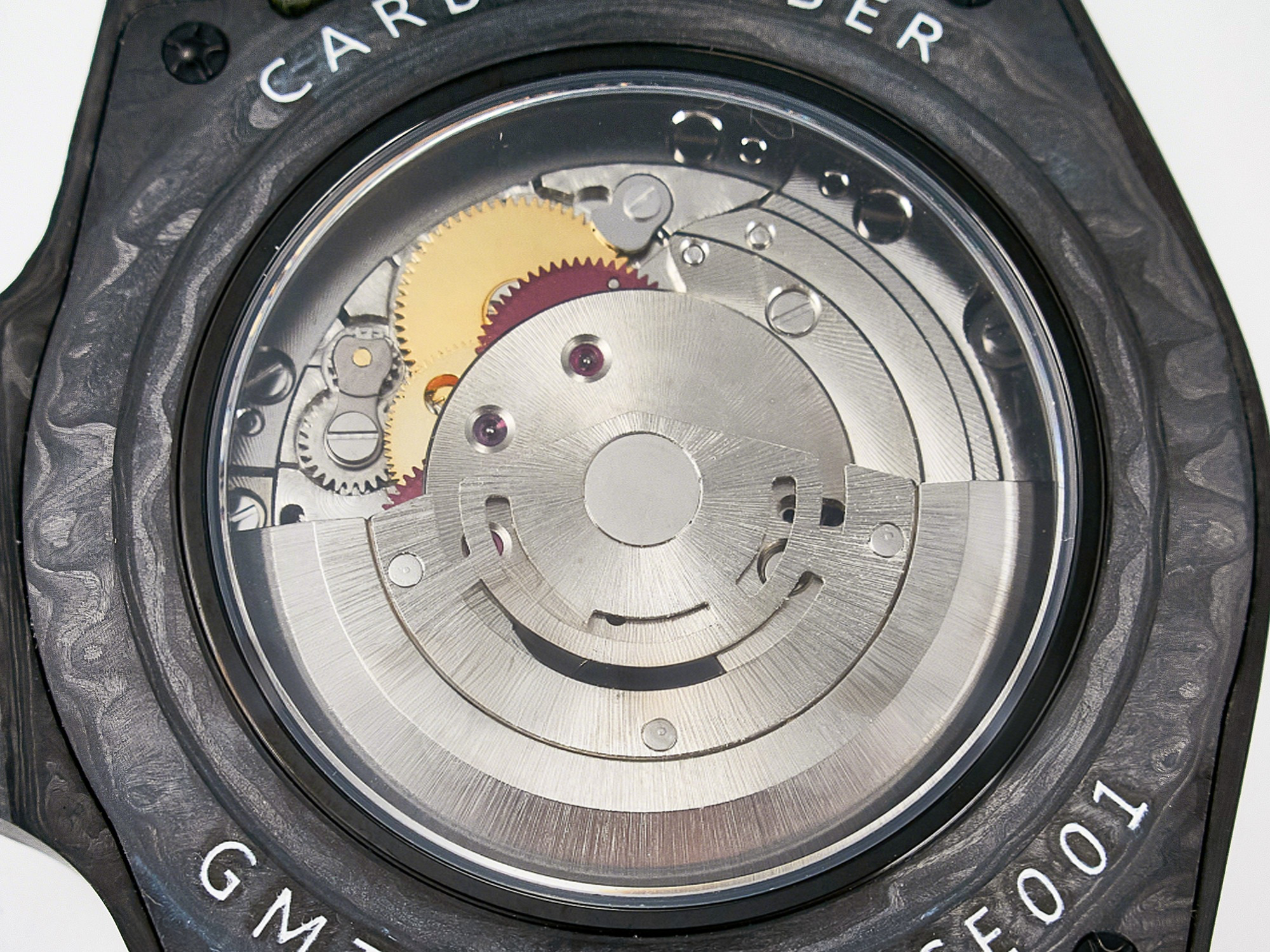 Rolex GMT Carbon DIWF Best Edition Green Arabic Dial on Green Nylon Strap SA3186 CHS-fasswatch