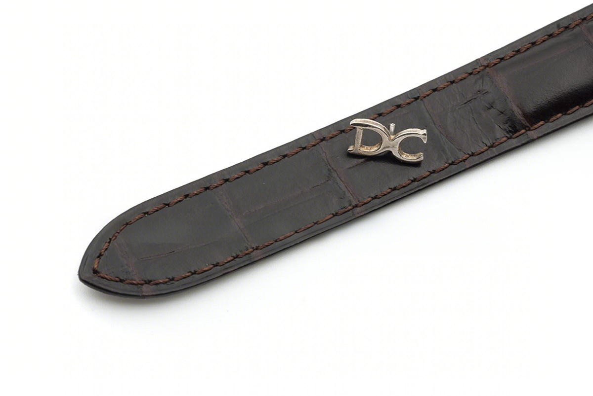 Ballon Bleu de Cartier 36mm White Dial in Rose Gold on Brown Leather Strap-fasswatch