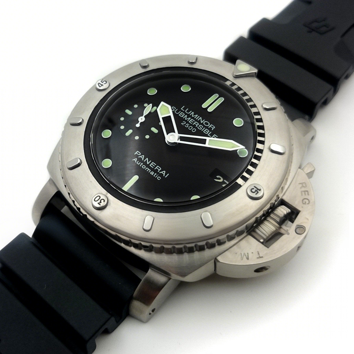 Panerai PAM364 Luminor Submersible 1950 2500M 3 Days Automatic Titanio-fasswatch