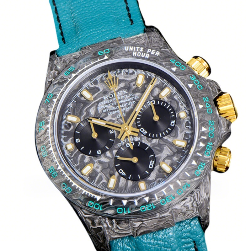 Rolex Daytona DIW Custom Carbon Dial-fasswatch