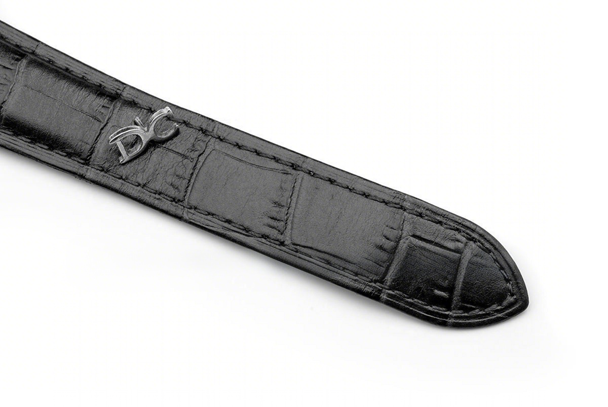 Ballon Bleu de Cartier 36mm White Dial in Steel on Black Leather Strap-fasswatch