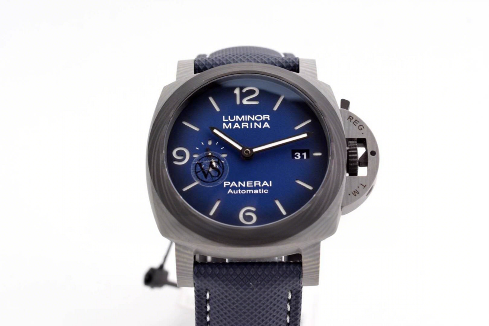 Panerai PAM1663 Lumminor Marina Fibratech™ Vulcano Blu 44mm-fasswatch