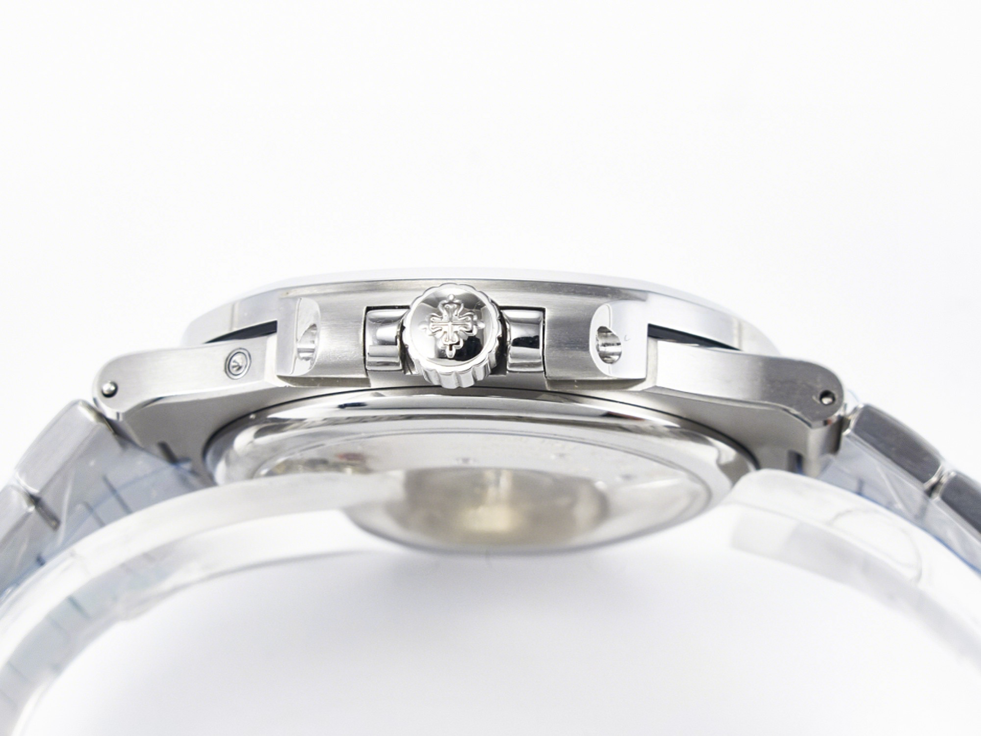 Patek Philippe Nautilus 5712 SS OMEF 1:1 Best Edition Blue Dial on SS Bracelet A240 Super Clone-fasswatch