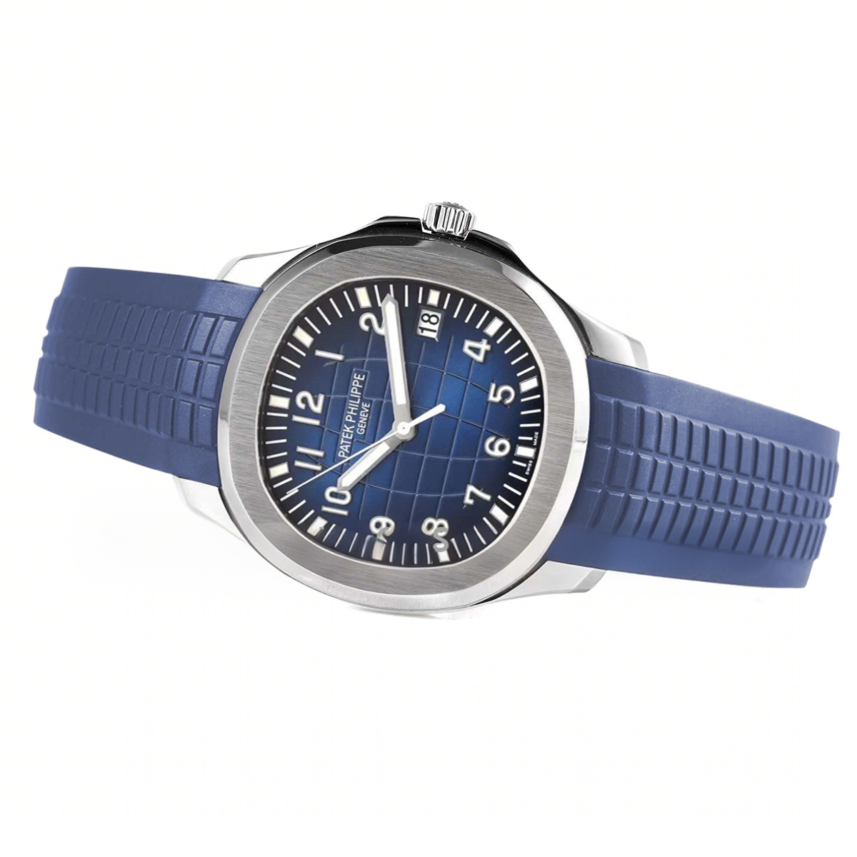 Patek Philippe Aquanaut White Gold Replica 5168G-001-fasswatch