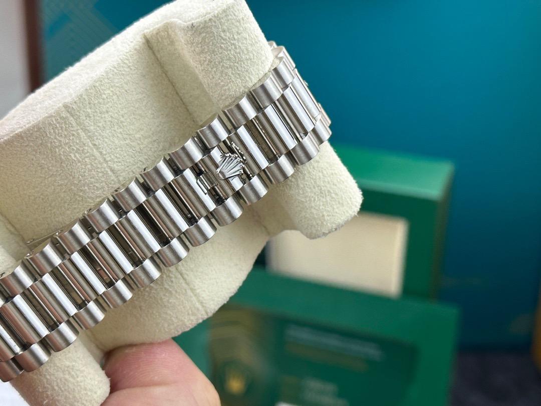 Rolex Day-Date 40 Platinum Slate Dial Men's Watch M228236-0013-fasswatch