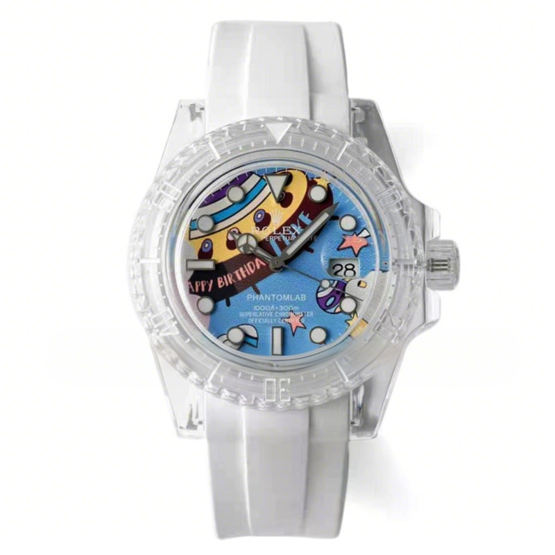 Rolex Phantomlab Submariner Happy Birthday-fasswatch