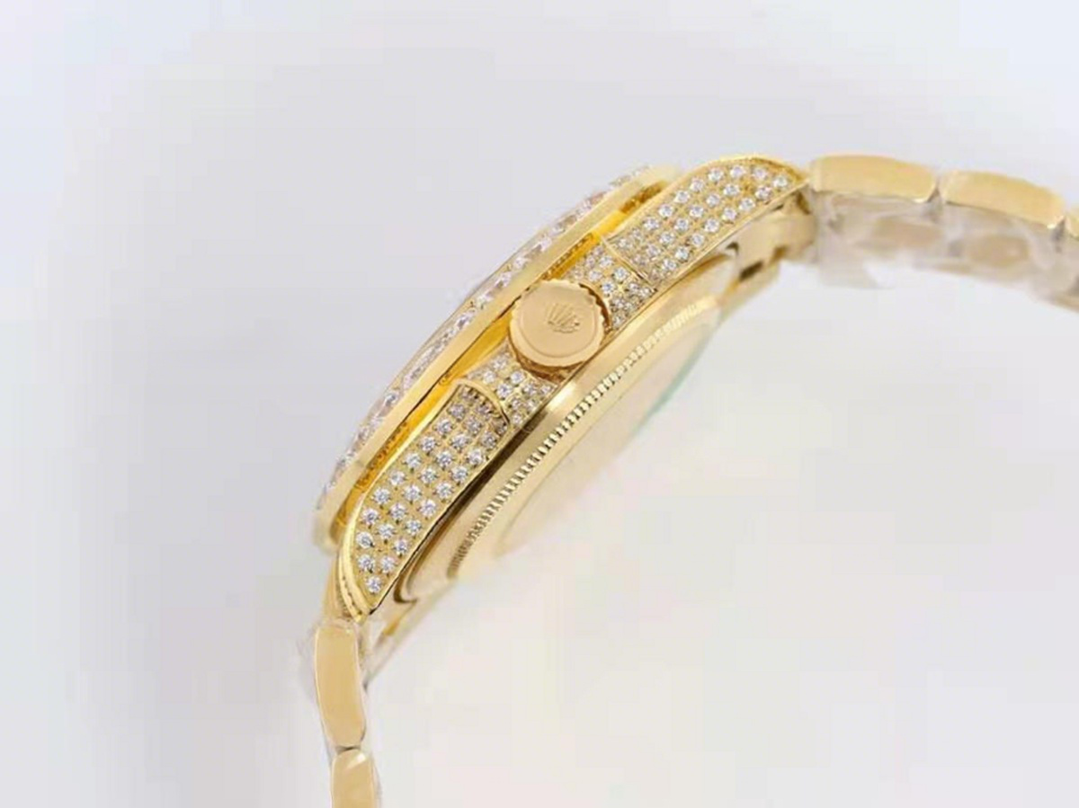 Rolex Submariner 116659 Blue Dial with Diamond Markers in Yellow Gold-fasswatch