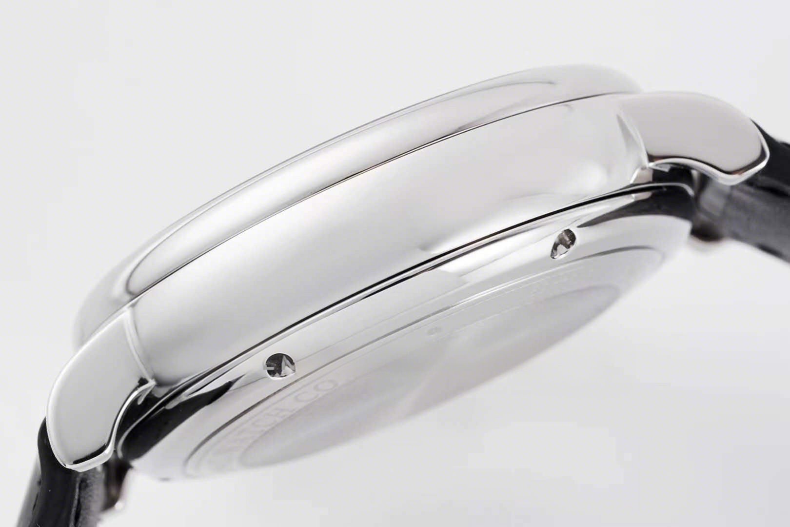 IWC Portofino Chronograph IW391029 Edition “150 Years” Black Dial in Steel-fasswatch