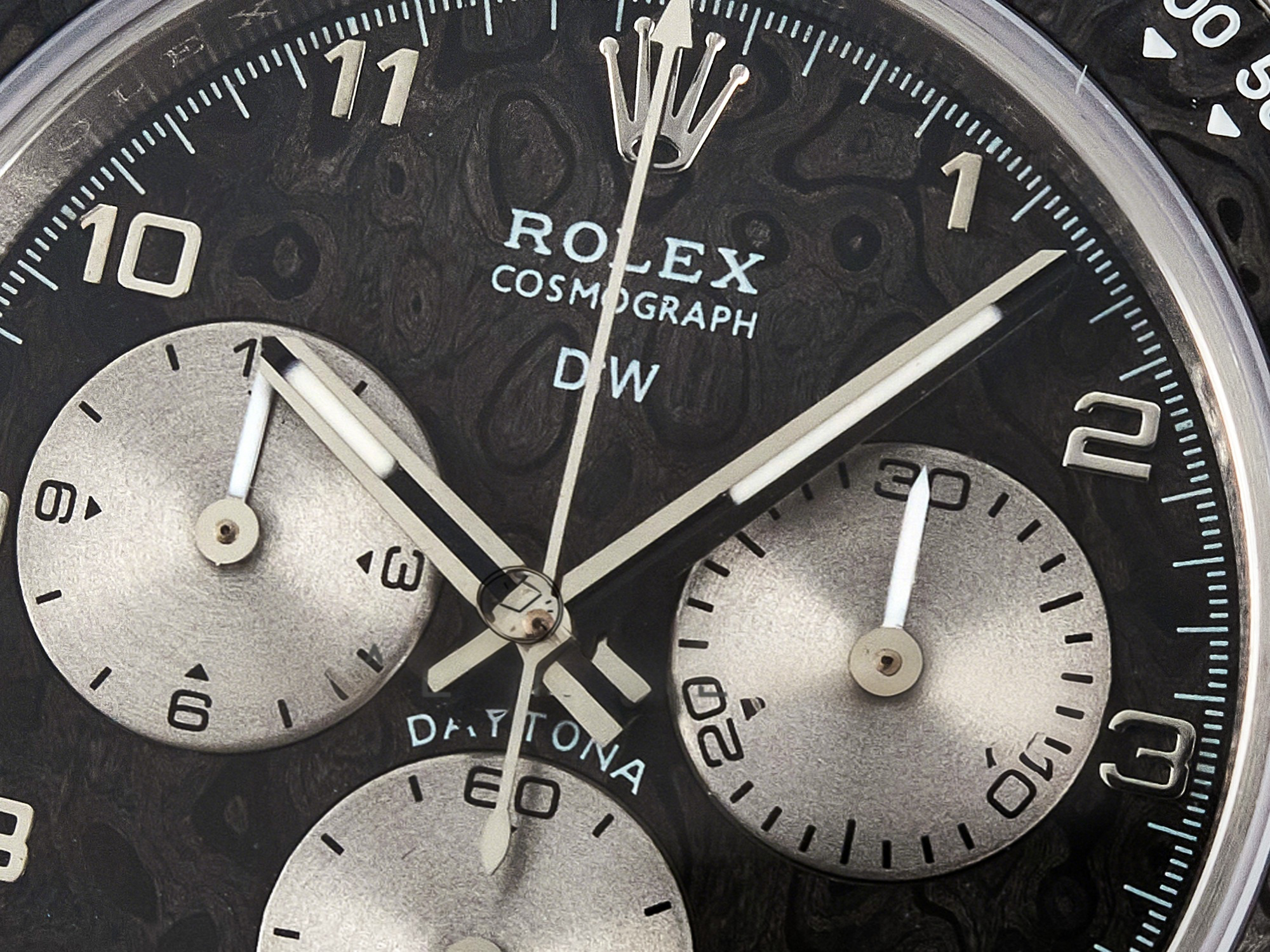 Rolex Daytona EXCEPTIONAL-1 DIWF Best Edition Gray Dial on Black Nylon Strap SH4130-fasswatch