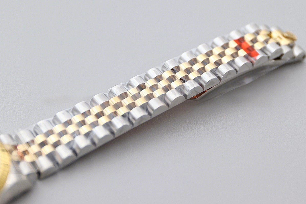 Rolex Ladies Datejust 279383RBR Champagne Dial with Diamond Marker in Yellow Gold/Steel-fasswatch