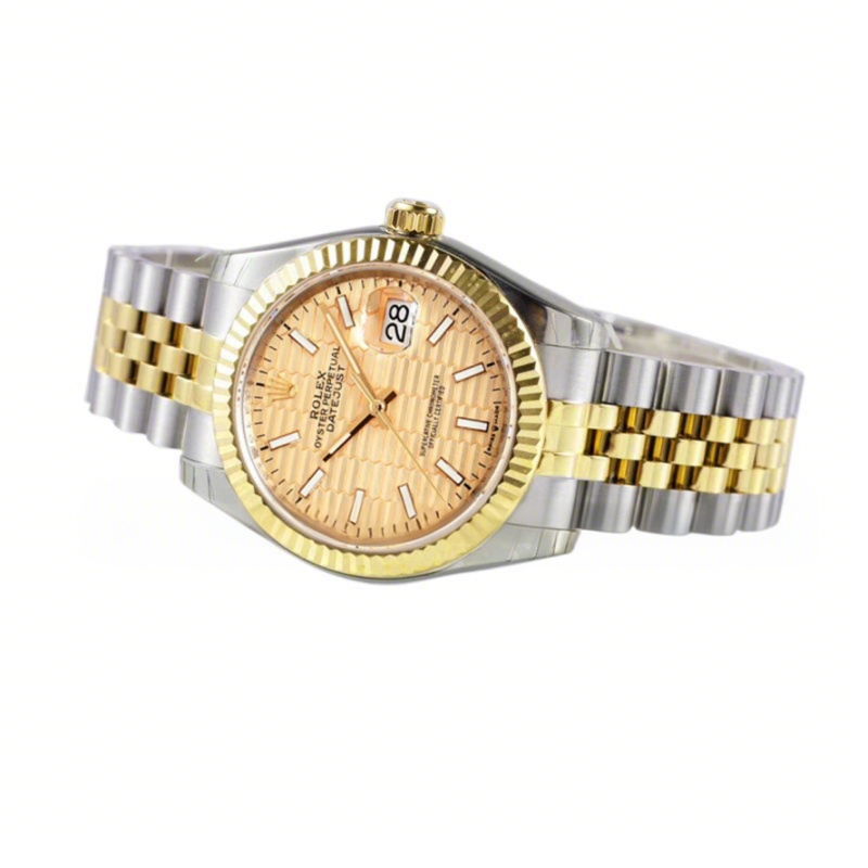 Rolex Datejust 36 126233 Golden Motif Dial in Steel/Yellow Gold in Jubilee Bracelet-fasswatch